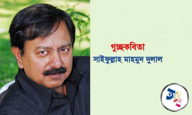 গুচ্ছকবিতা || সাইফুল্লাহ মাহমুদ দুলাল