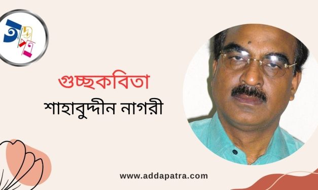 গুচ্ছকবিতা|শাহাবুদ্দীন নাগরী