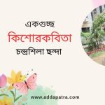 চন্দ্রশিলা ছন্দা এর কিশোরকবিতা