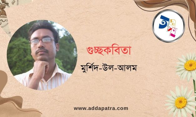 গুচ্ছকবিতা । মুর্শিদ-উল-আলম
